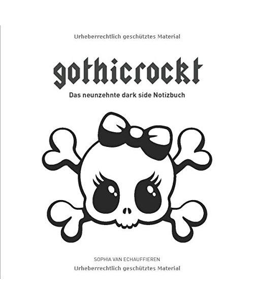 gothicrockt: Das neunzehnte dark side Notizbuch