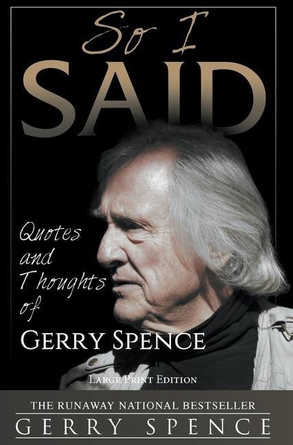 So I Said (LARGE PRINT)