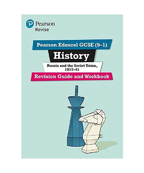 Pearson REVISE Edexcel GCSE History Russia and the Soviet Union Revision Guide and Workbook incl. online revision - for 2026, 2027 exams