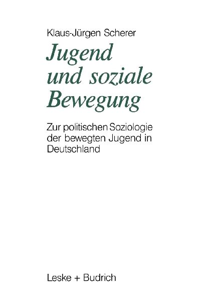 Jugend und soziale Bewegung
