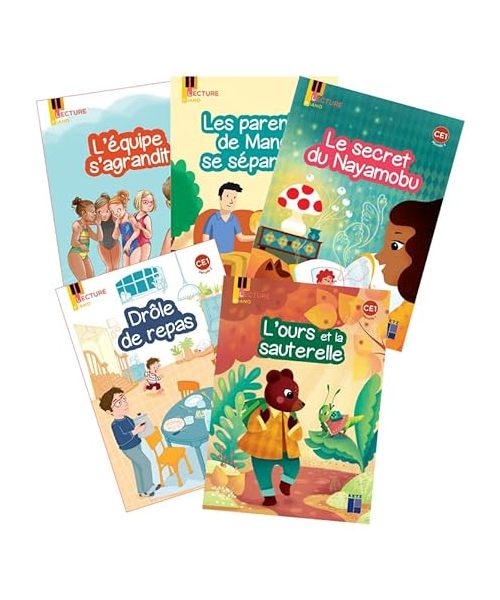 Lecture Piano - Album CE1 série 2 période 5 - pack de 5 titres
