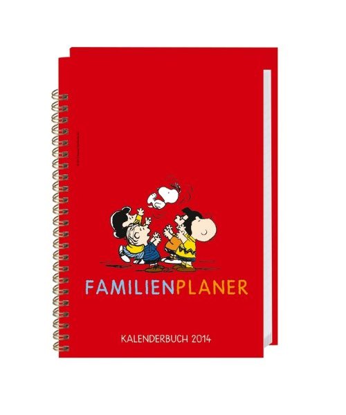 Peanuts Familienplaner Buch 2014