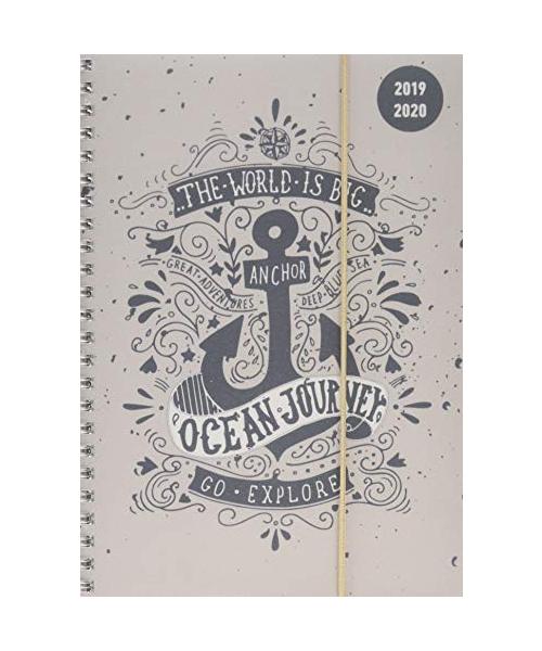 Collegetimer A5 Woche Anchor Ringbuch 2019/2020