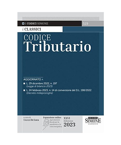 Codice tributario. Con espansione online