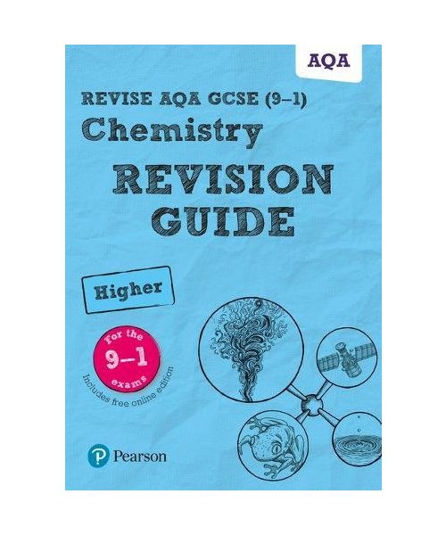Pearson REVISE AQA GCSE Chemistry (Higher) Revision Guide incl. online revision and quizzes - for 2026, 2027 exams