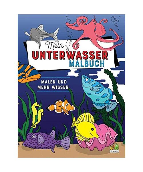 Mein Unter Wasser Malbuch