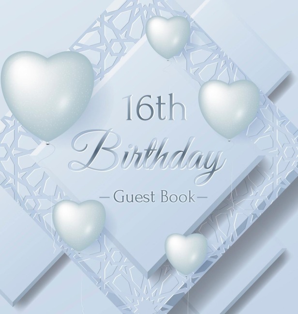 Sweet Sixteen Birthday Guest Book