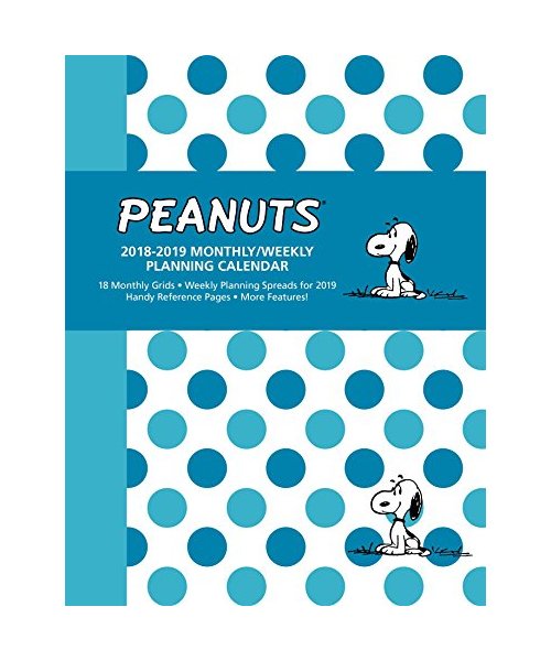 Peanuts 2018-2019 Monthly/Weekly Planning Calendar