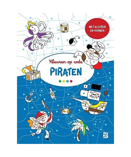 Piraten (Kleuren op code, 1)