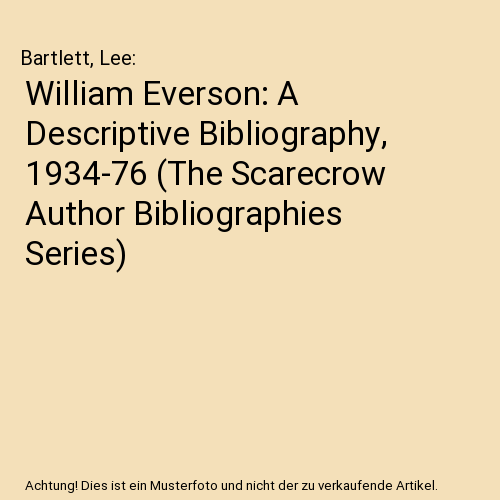 WILLIAM EVERSON 33