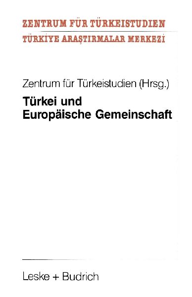 Türkei und Europäische Gemeinschaft