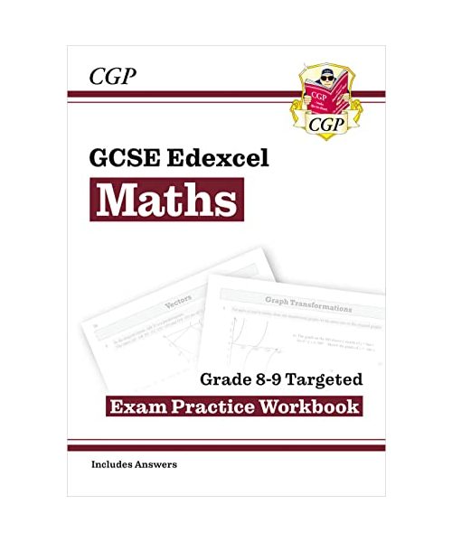 GCSE Maths Edexcel Grade 8-9 Targeted Exam Practice Workbook (includes Answers)