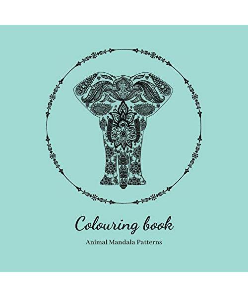 Colouring Book. Animal Mandala Patterns