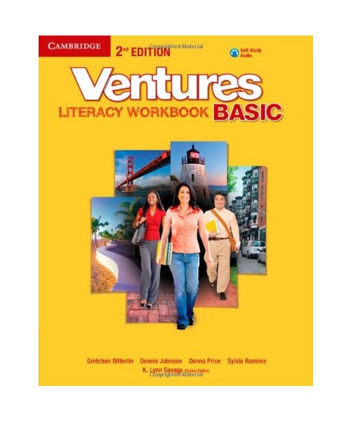 Ventures Basic Literacy Workbook with Audio CD