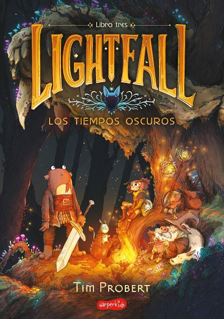 Lightfall: Los Tiempos Oscuros (Libro 3) (Lightfall: The Dark Times - Spanish Ed