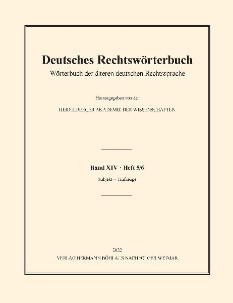 Deutsches Rechtswörterbuch