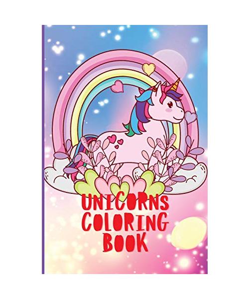 Unicorns Coloring Book: A coloring book with unicorns, for children 4-8, they can take anywhere, to have fun! My Can I Take With me? Please!