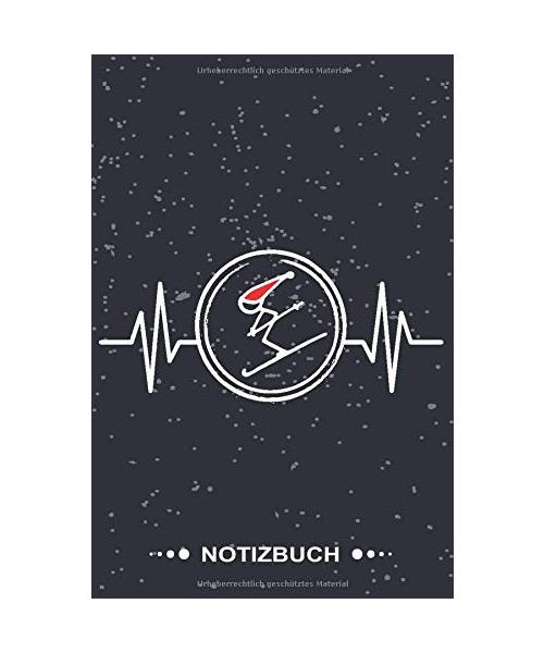 Notizbuch: Kleiner Skifahrer I Weißes Papier I 120 Seiten I Dotted I Punktkariert I Notizheft I Skizzenbuch I DIN-A5 I Tolles Geschenk für alle die ... I Skilehrer I Längläufer I Wintersportler
