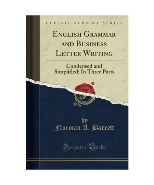English Grammar and Business Letter Writing