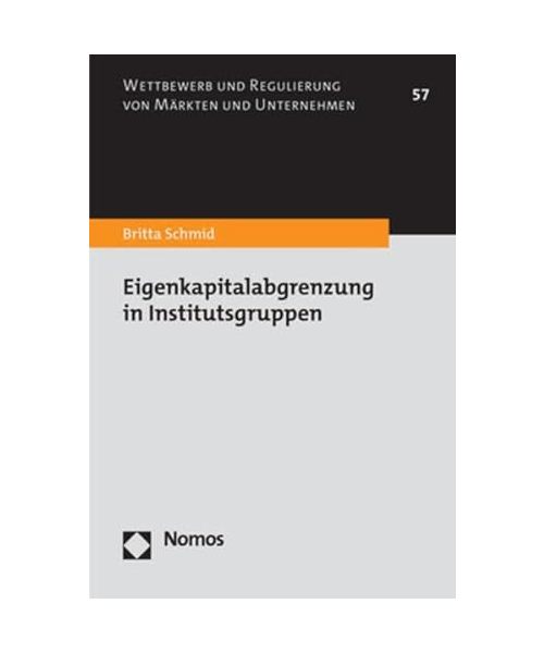 Eigenkapitalabgrenzung in Institutsgruppen