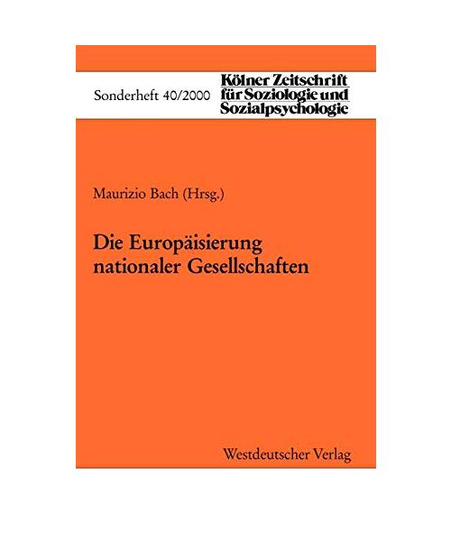 Die Europäisierung Nationaler Gesellschaften