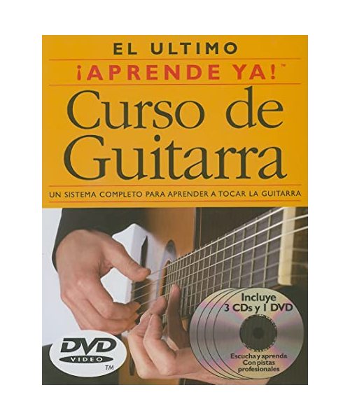 Aprende Ya! Curso de Guitarra: 3 Books/3 Cds/1 DVD Boxed Set [With 3 CDs and DVD]