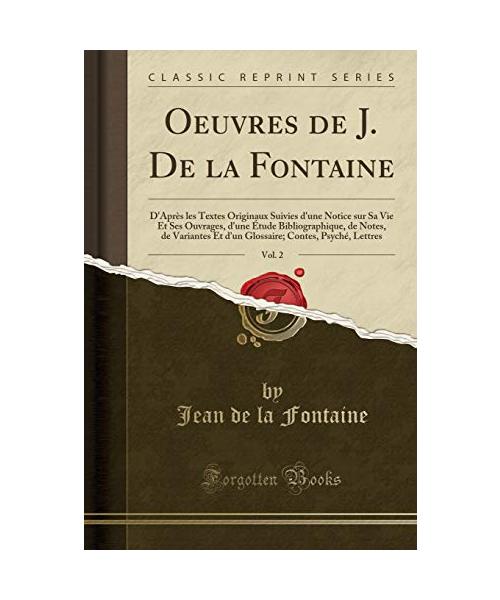 Oeuvres de J. De la Fontaine, Vol. 2