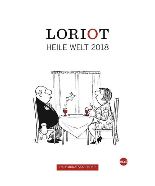 Loriot Heile Welt - Kalender 2018