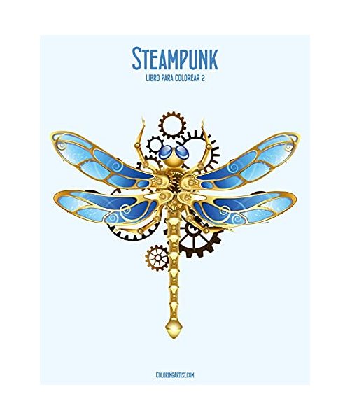 Steampunk libro para colorear 2