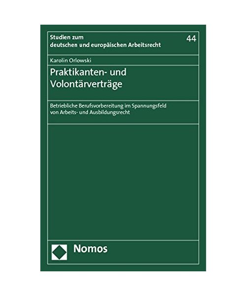 Praktikanten- und Volontärverträge